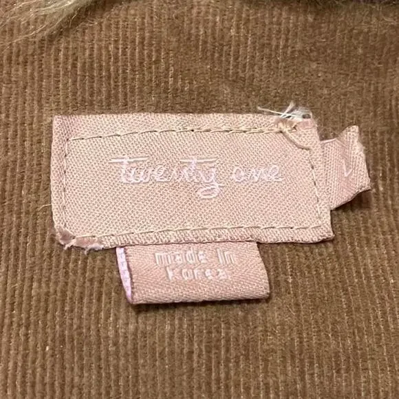 Y2K Forever 21 Corduroy Pennylane Coat - Picture 4 of 8